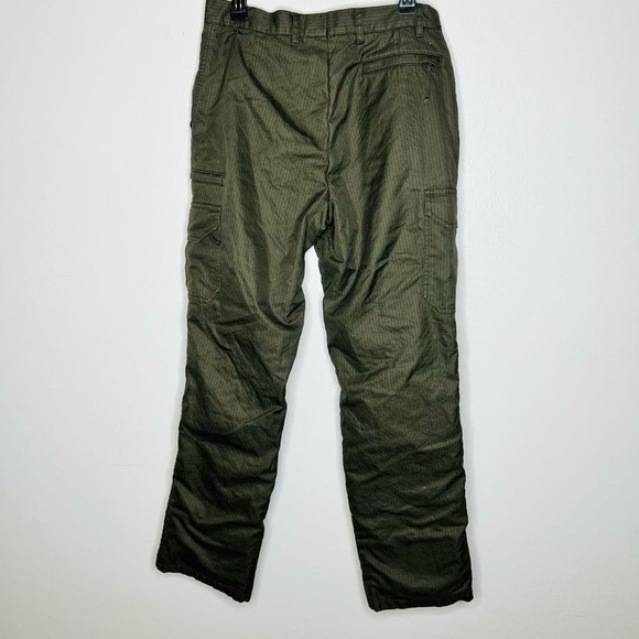 Jagdhund Hunting Pants Womens LARGE 40 Insulated Cargo Utility Green Outdoors - Picture 6 of 9